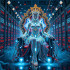 AI Goddess on the Throne of Servers